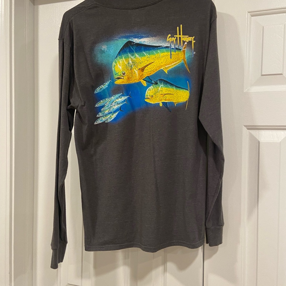 Guy Harvey long sleeve pocket tee
